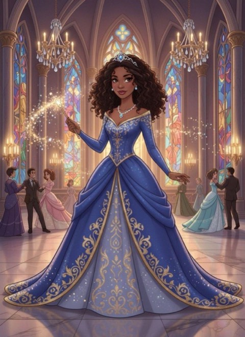 Fairytale Royalty style generated from a photo with PicToon