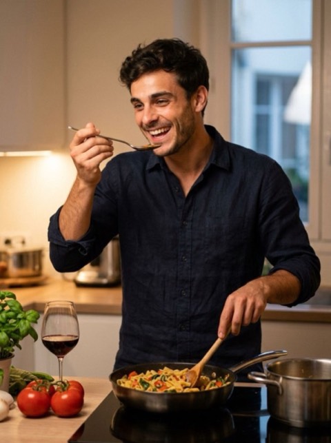 Home Chef style generated from a photo with PicToon