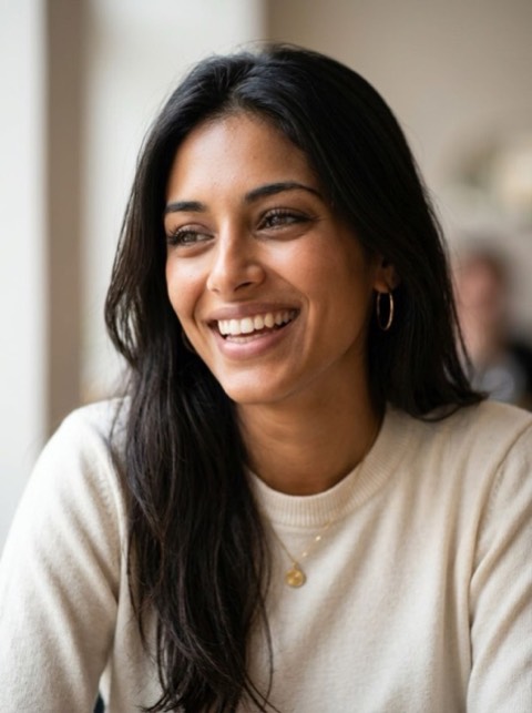 Natural Smile style generated from a photo with PicToon