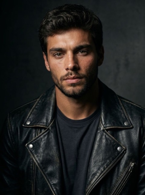 Leather Campaign style generated from a photo with PicToon