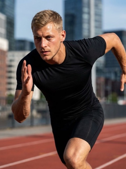 Sportswear Campaign style generated from a photo with PicToon