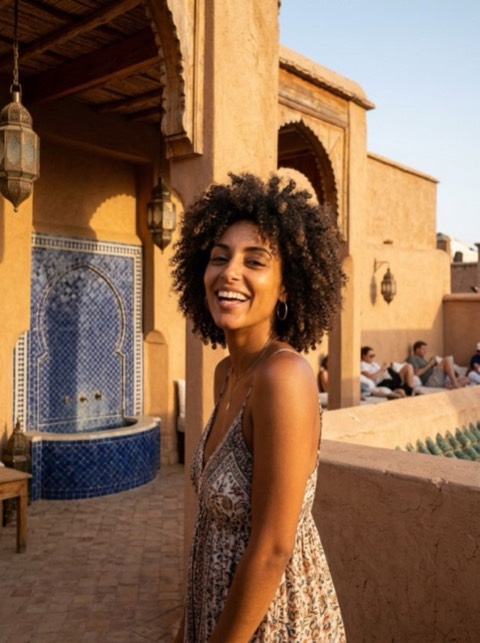 Marrakech style generated from a photo with PicToon