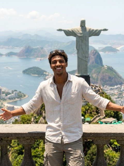 Rio style generated from a photo with PicToon